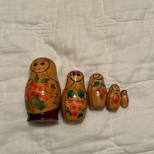 Vintage nesting dolls